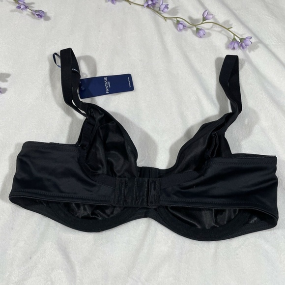 NWT Fanatasie [ 34DD US] Smoothing Seamless Underwire‎ Balconette Bra Black - Picture 8 of 11